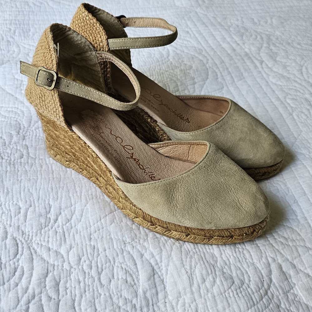 Gaimo Espadrilles wedge sandals - Tan